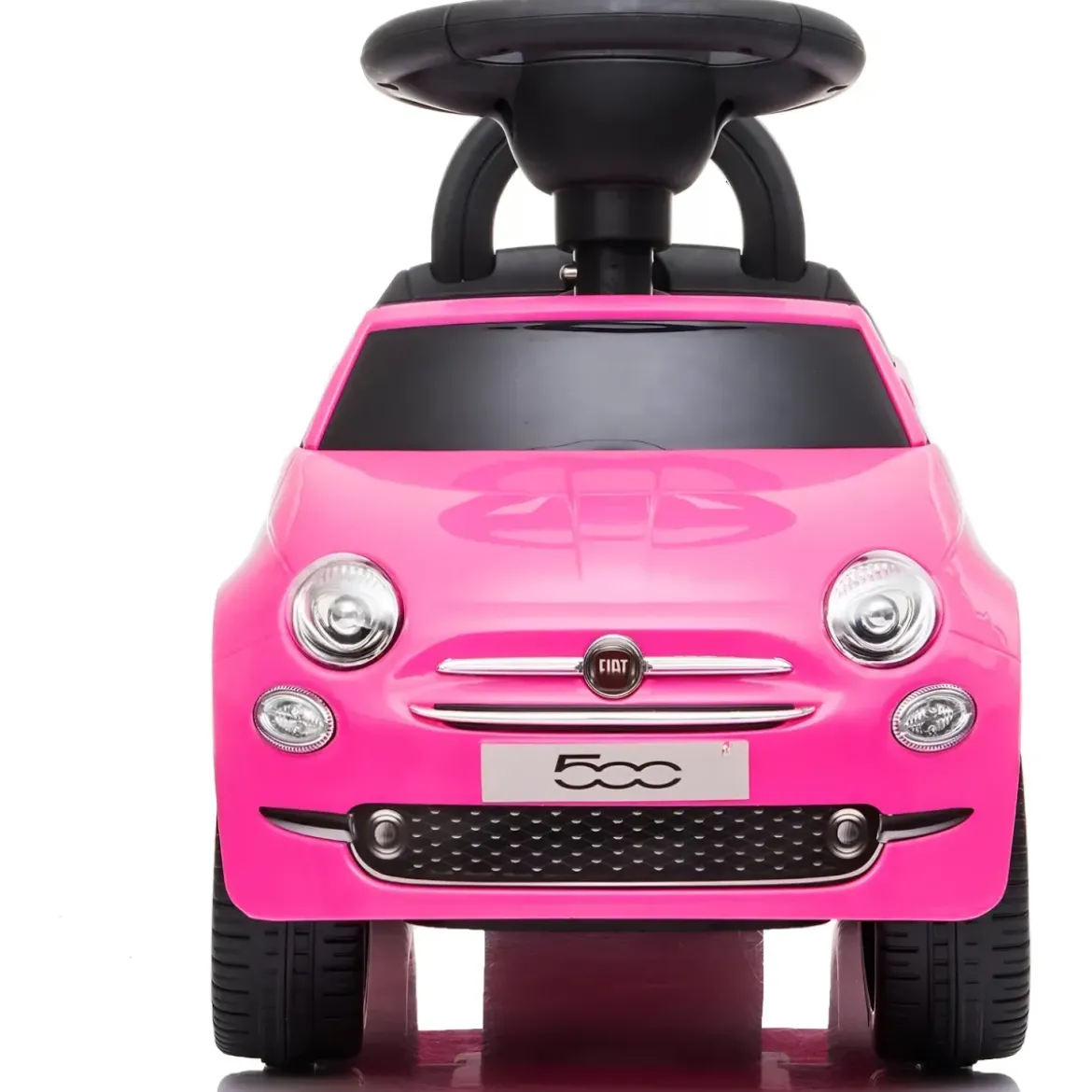 Macchina Cavalcabile per Bambini Primi Passi Fiat 500 Rosa
