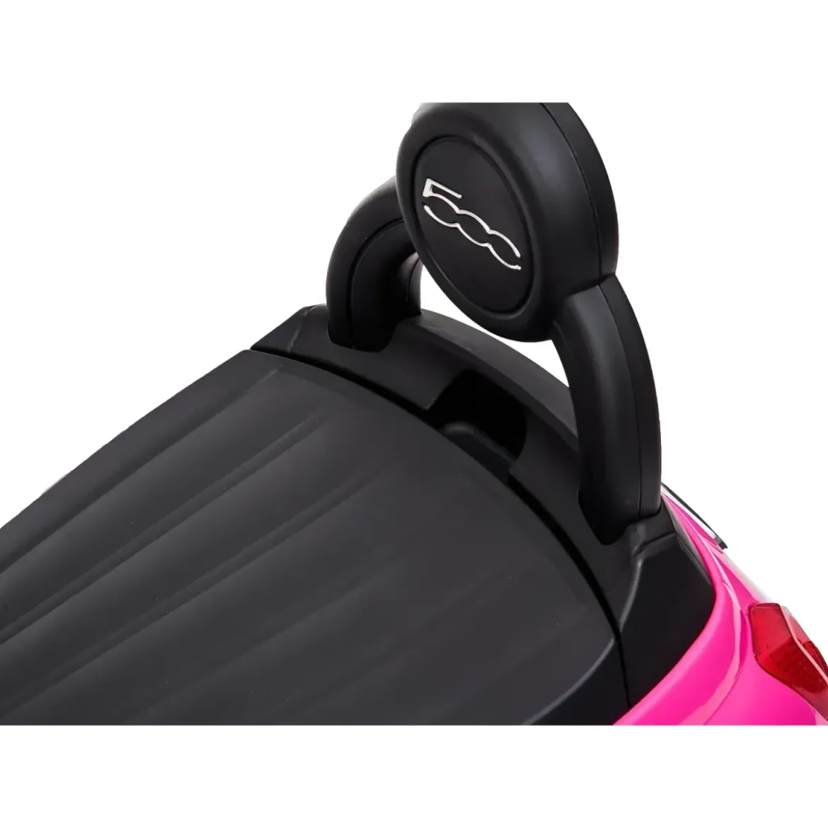 Macchina Cavalcabile per Bambini Primi Passi Fiat 500 Rosa