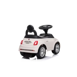 Macchina Cavalcabile per Bambini Primi Passi Fiat 500 Bianco