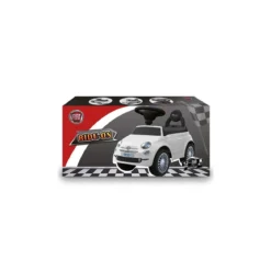 Macchina Cavalcabile per Bambini Primi Passi Fiat 500 Bianco