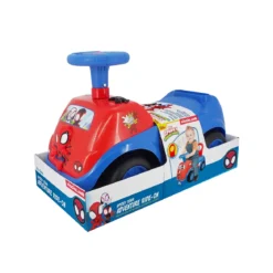 Macchina Cavalcabile per Bambini Auto Spiderman a Spinta Primi Passi