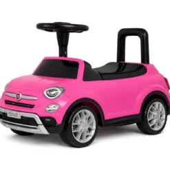 Macchina Cavalcabile per Bambini Fiat 500X Rosa Primi Passi con Suoni