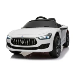 Macchina Elettrica a Batteria Maserati Ghibli Bianca Radiocomandata