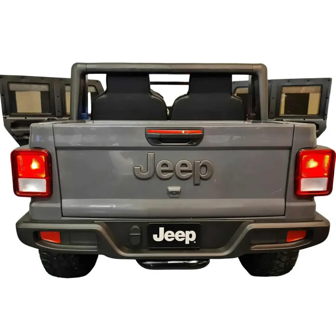 Macchina Elettrica Bambini 12V Jeep Gladiator Telecomandata 2 Posti Verde