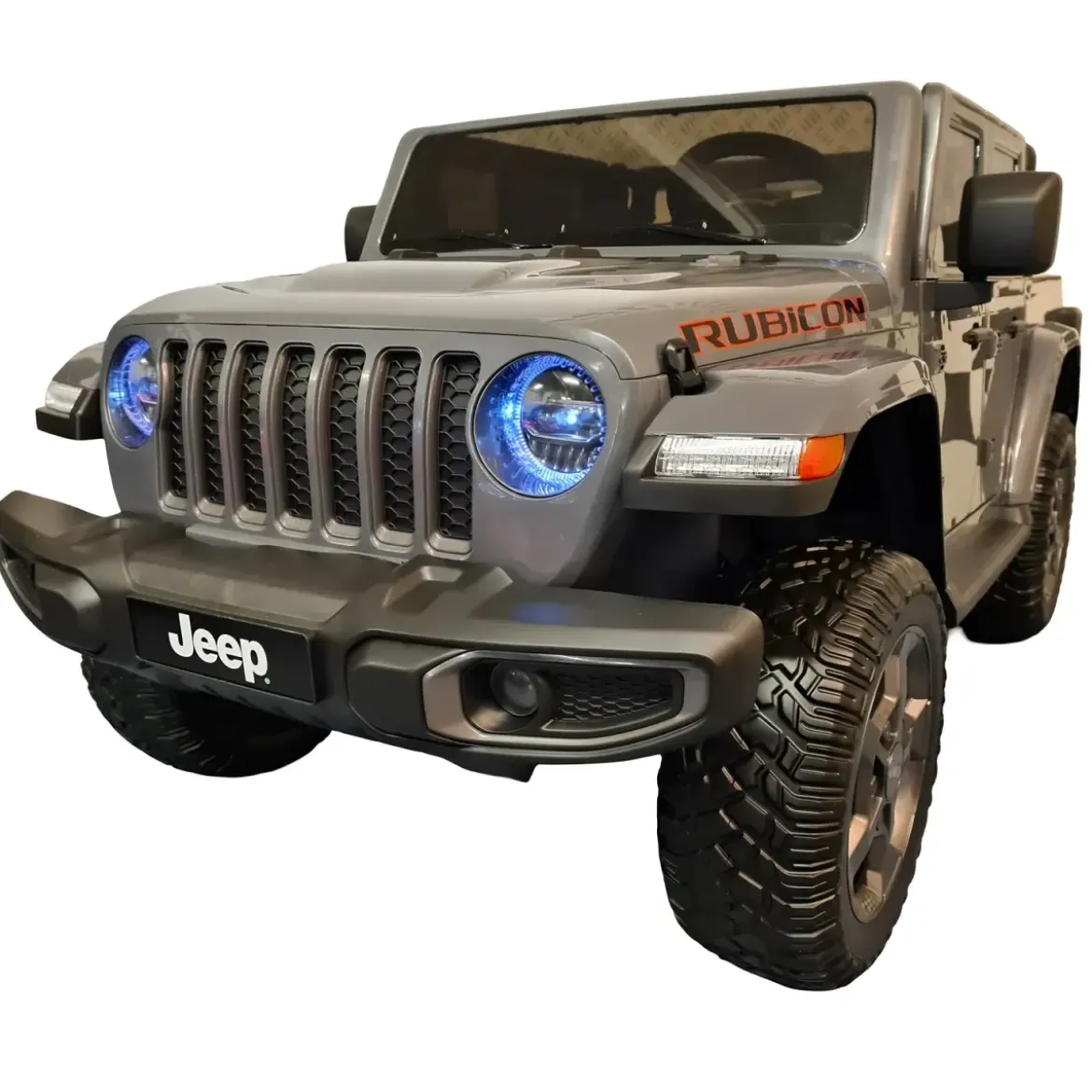 Macchina Elettrica Bambini 12V Jeep Gladiator Telecomandata 2 Posti Verde