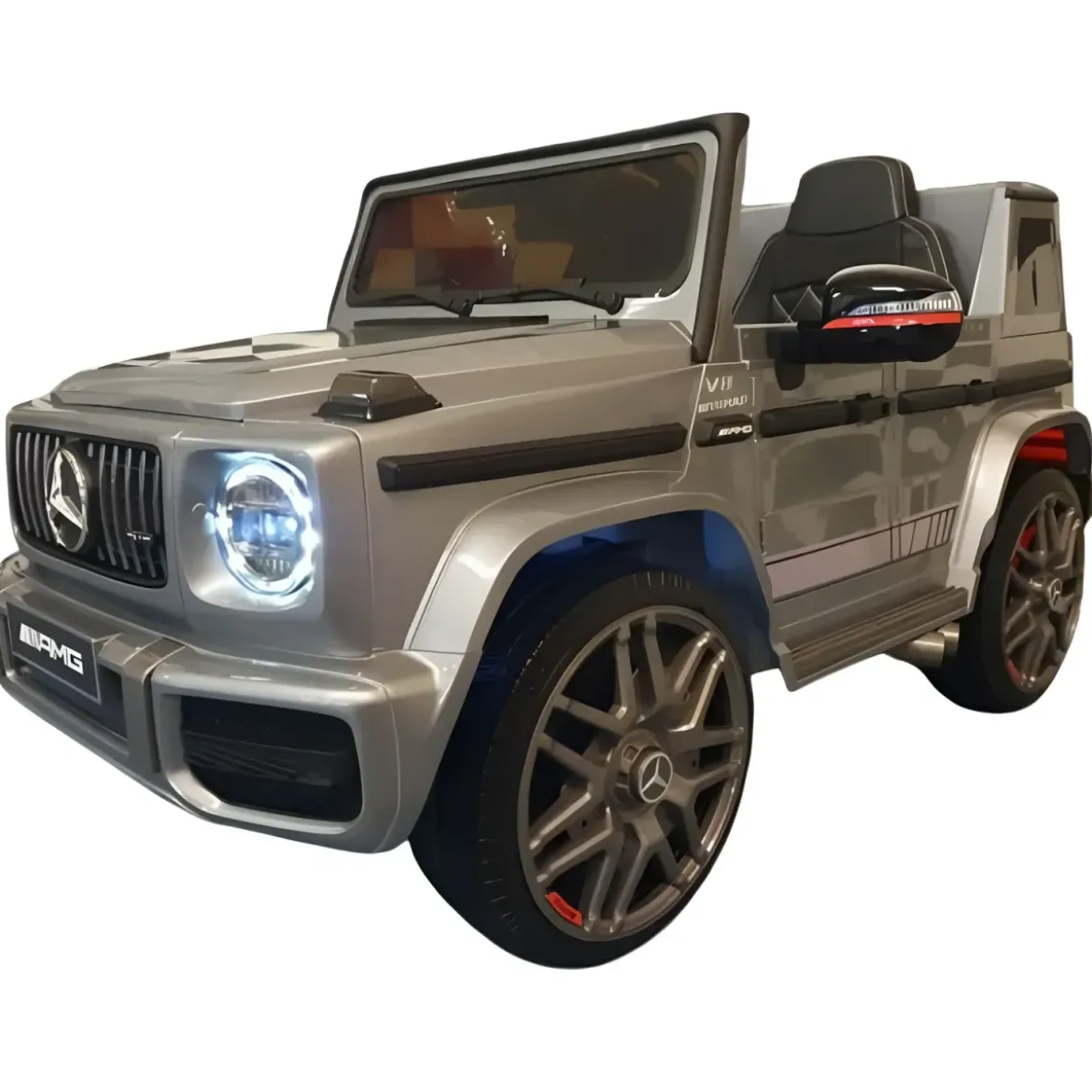 Macchina Elettrica per Bambini Mercedes Jeep G63 AMG a Batteria 12 V Telecomando