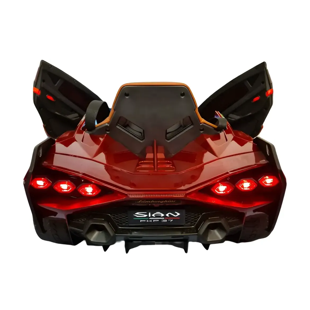 Macchina Elettrica per Bambini a Batteria Lamborghini Sian Rossa Auto Macchinina
