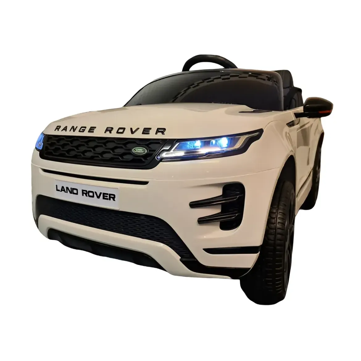Macchina Elettrica per Bambini Range Rover Evoque a Batteria Bianca