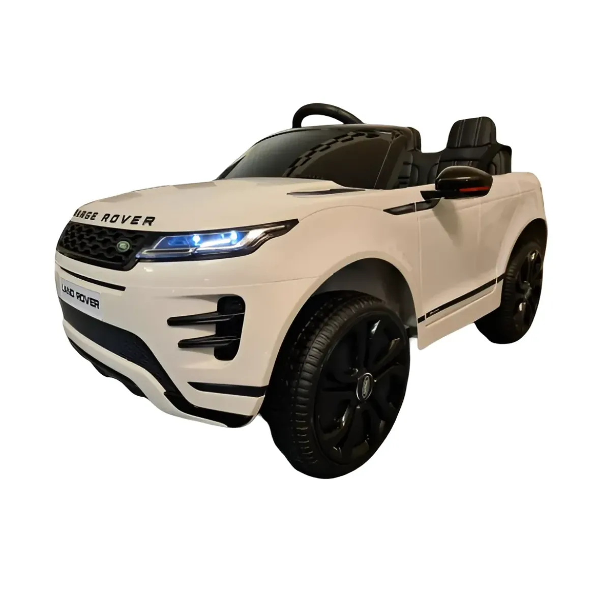 Macchina Elettrica per Bambini Range Rover Evoque a Batteria Bianca