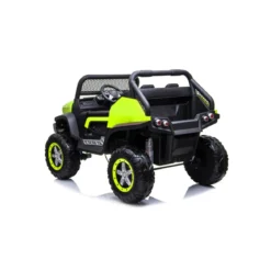 Macchina Elettrica per Bambini Mercedes Unimog Fuori Strada Verde
