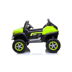 Macchina Elettrica per Bambini Mercedes Unimog Fuori Strada Verde