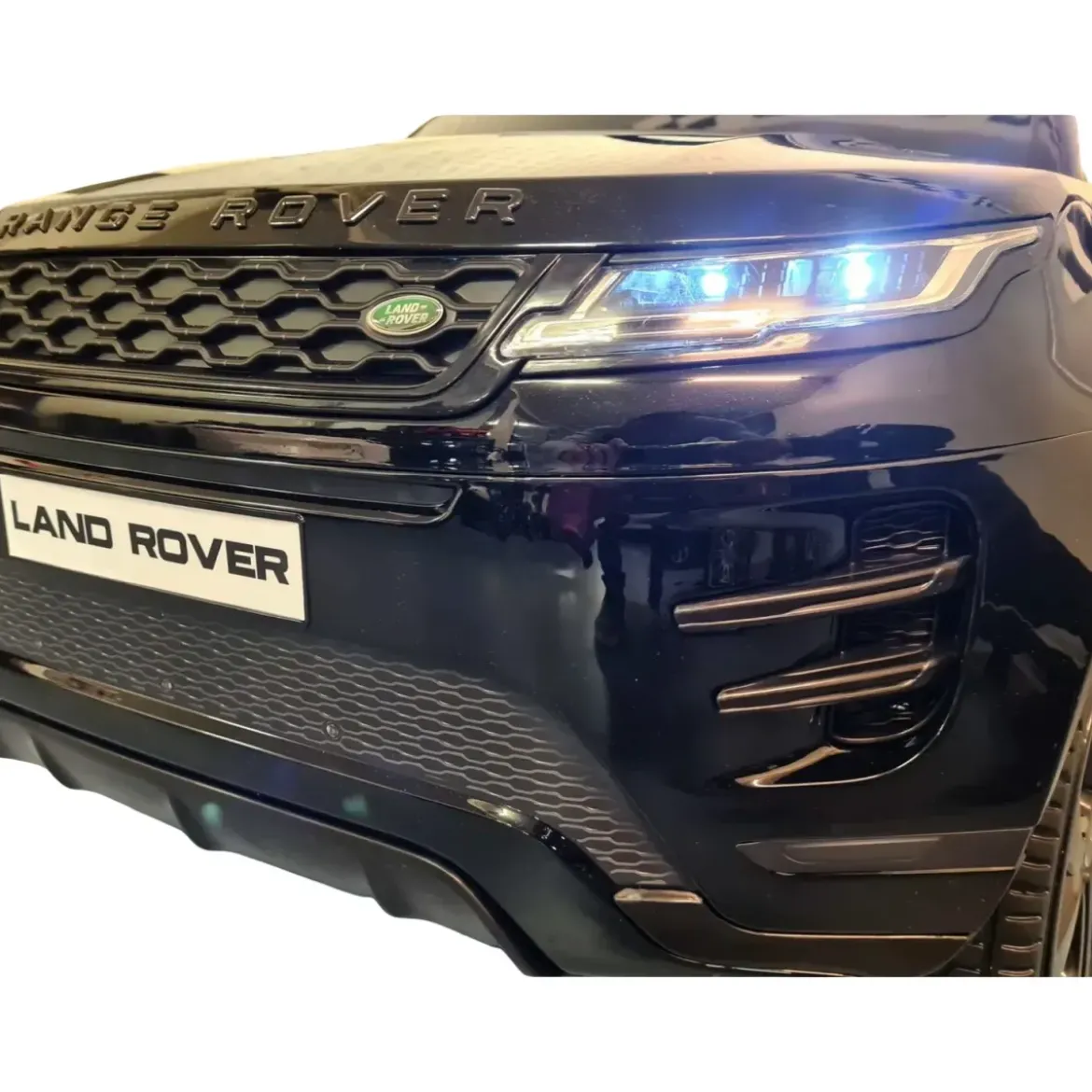 Macchina Elettrica per Bambini Range Rover 4x4 Evoque Nero a Batteria