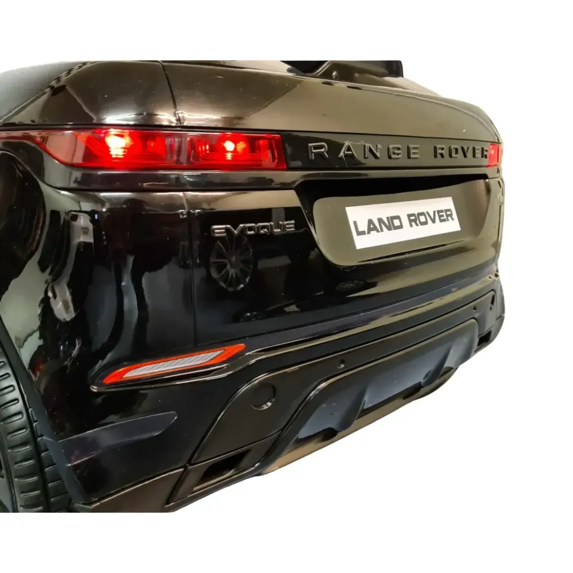 Macchina Elettrica per Bambini Range Rover 4x4 Evoque Nero a Batteria