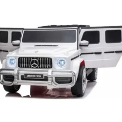 Macchina Elettrica per Bambini Mercedes Classe G Bianco Full 12V