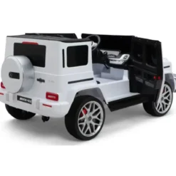 Macchina Elettrica per Bambini Mercedes Classe G Bianco Full 12V
