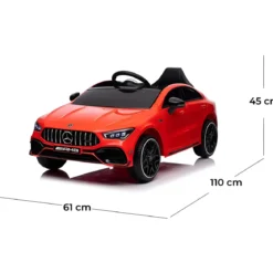 Macchina Elettrica per Bambini Mercedes Cla45 Rosso 12V