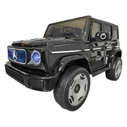 Macchina Elettrica per Bambini Mercedes EQG 12V Nero con Telecomando
