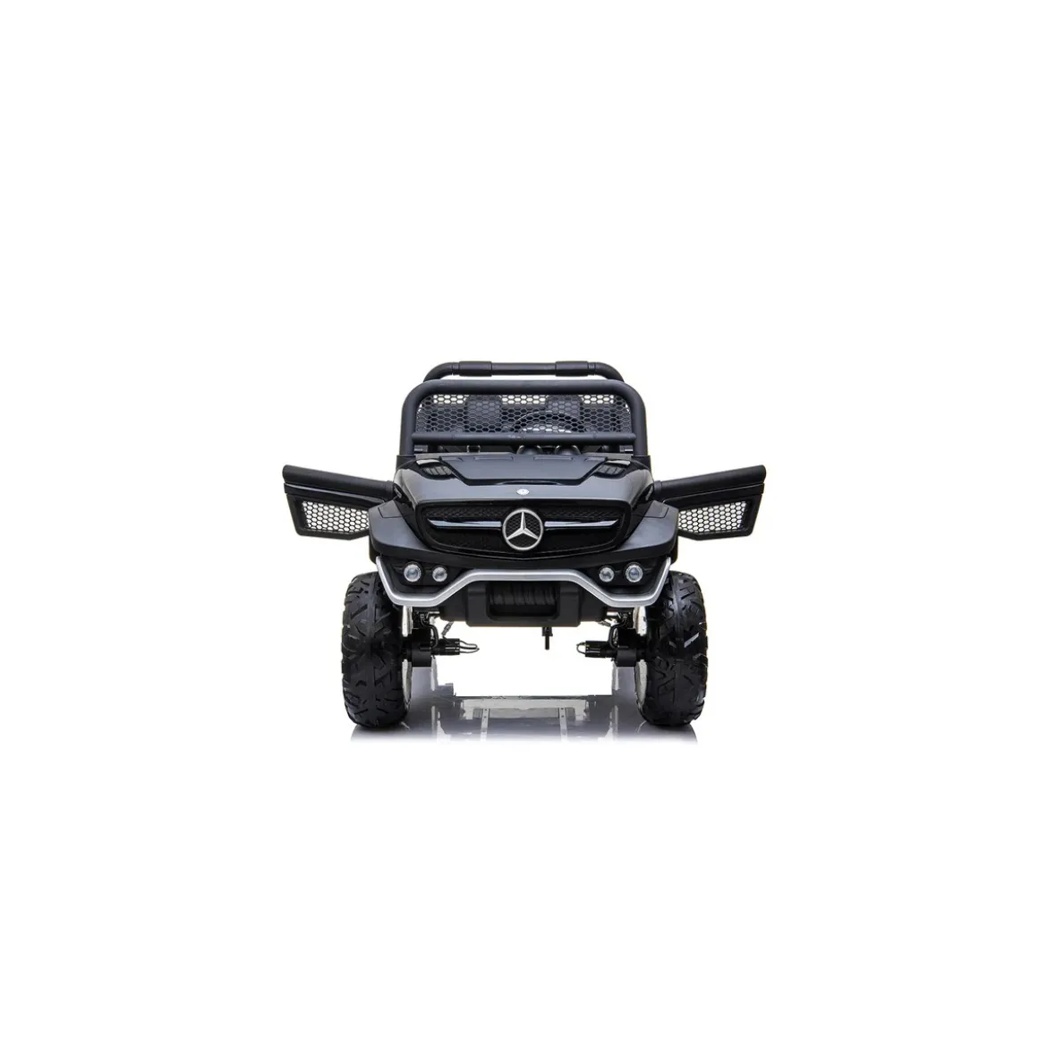 Macchina Elettrica per Bambini Mercedes Unimog Fuori Strada Nero