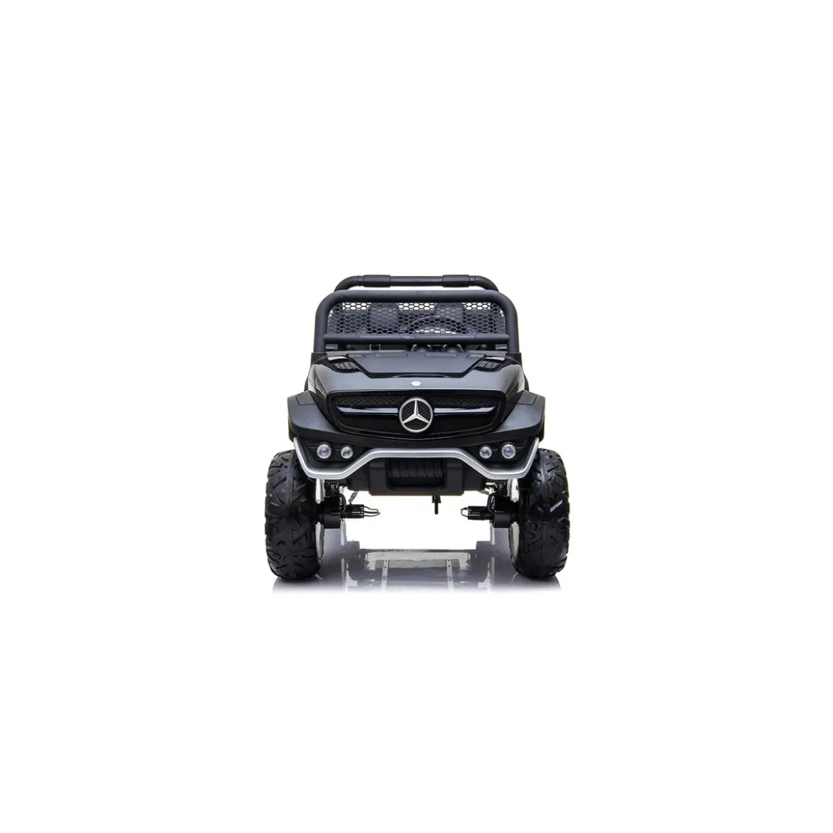 Macchina Elettrica per Bambini Mercedes Unimog Fuori Strada Nero