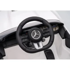 Macchina Elettrica per Bambini 12V Maserati Folgore Bianco Telecomando