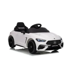 Macchina Elettrica per Bambini 12V Maserati Folgore Bianco Telecomando