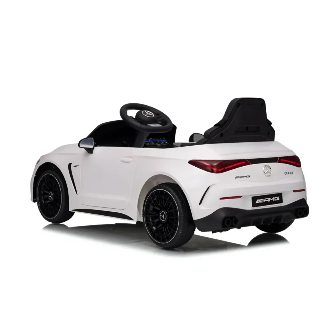 Macchina Elettrica per Bambini 12V Maserati Folgore Bianco Telecomando