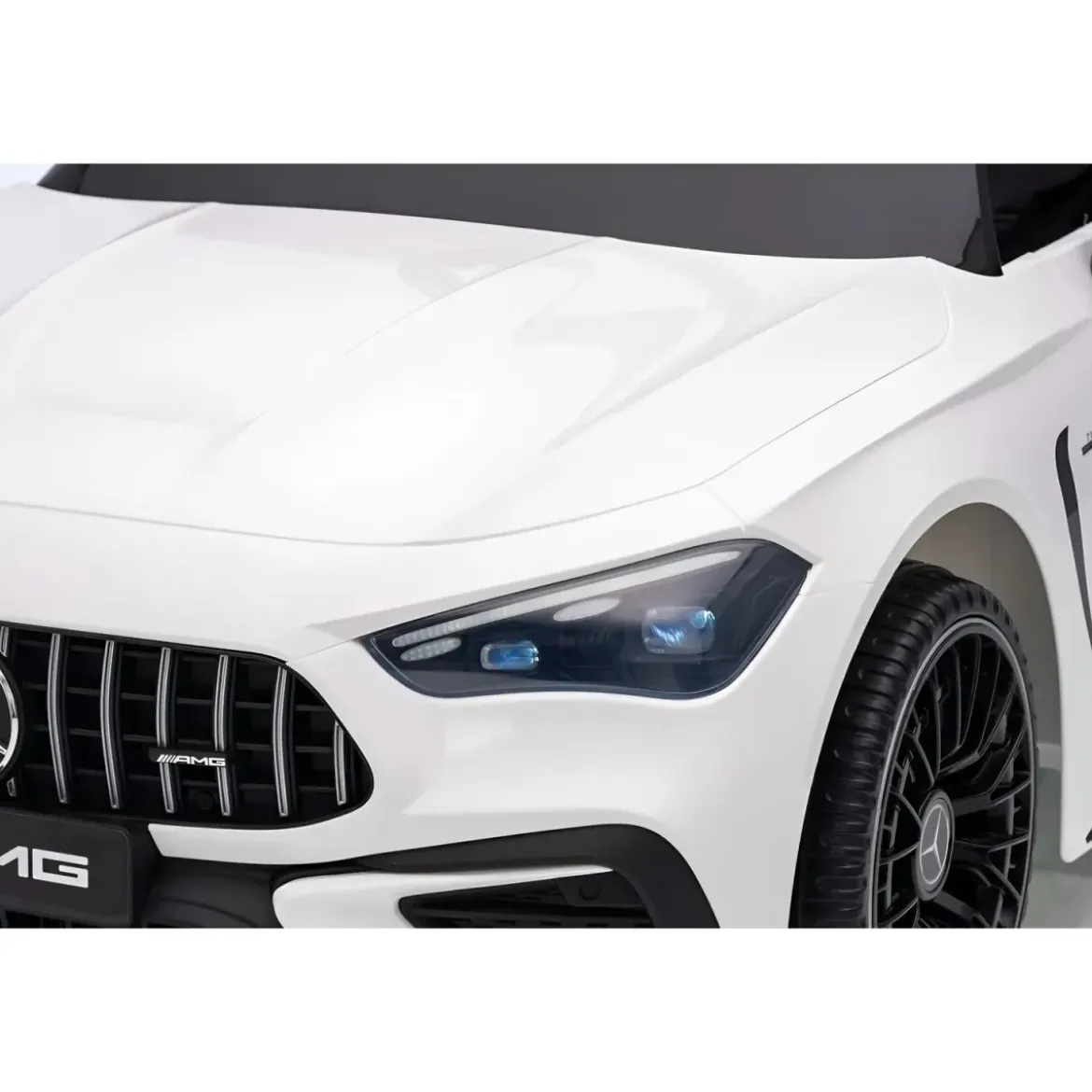Macchina Elettrica per Bambini 12V Maserati Folgore Bianco Telecomando