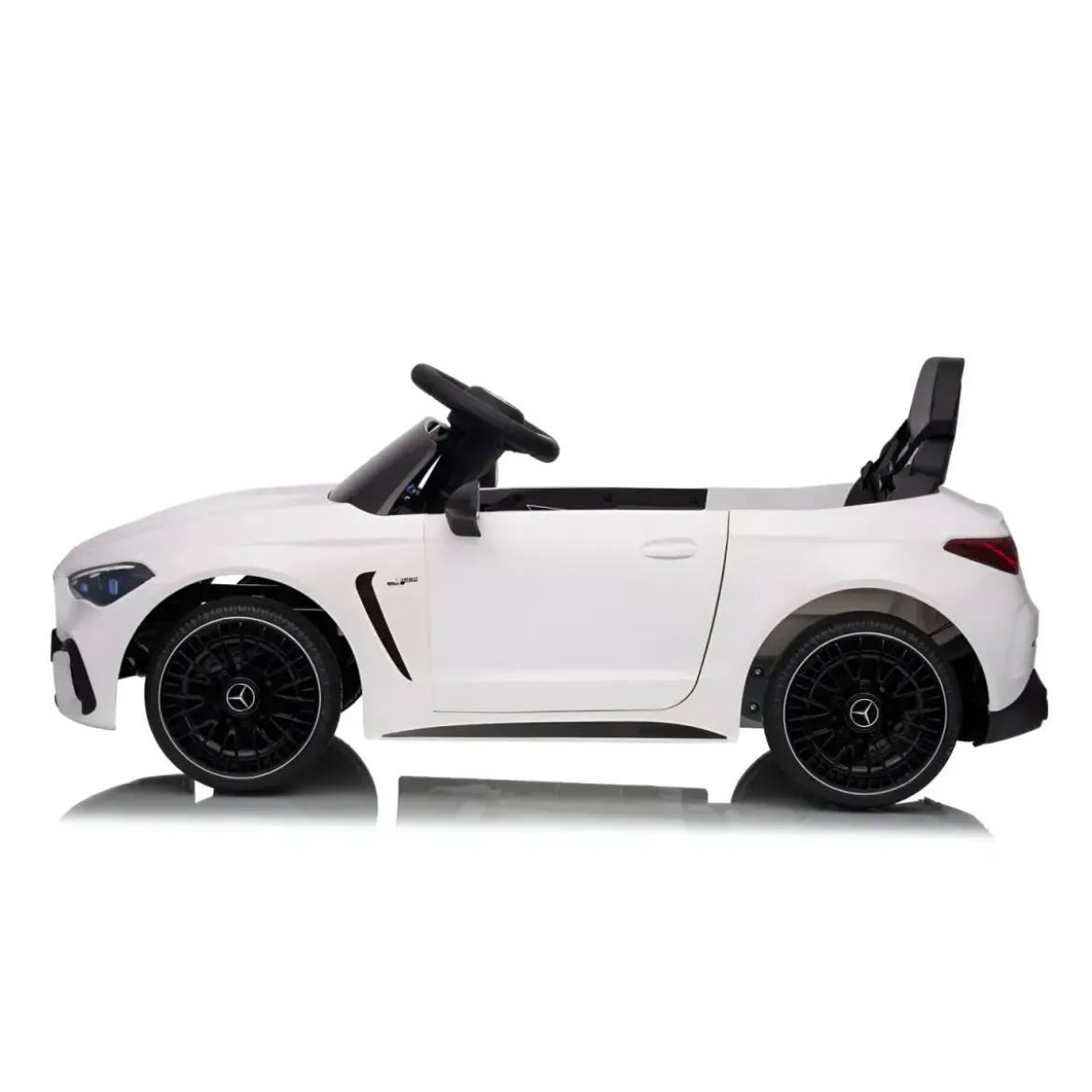 Macchina Elettrica per Bambini 12V Maserati Folgore Bianco Telecomando