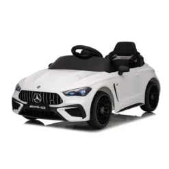 Macchina Elettrica per Bambini 12V Maserati Folgore Bianco Telecomando