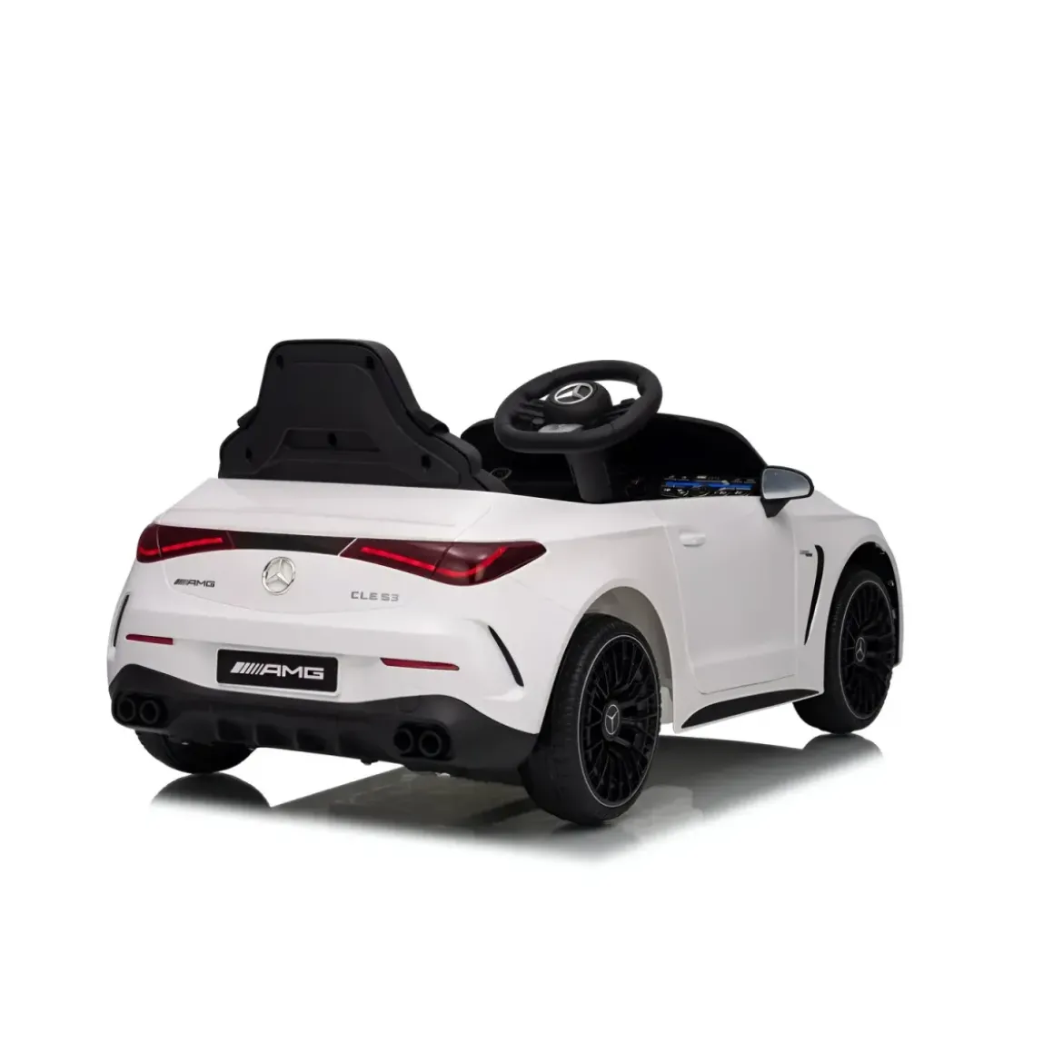 Macchina Elettrica per Bambini 12V Maserati Folgore Bianco Telecomando