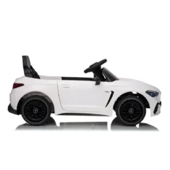 Macchina Elettrica per Bambini 12V Maserati Folgore Bianco Telecomando
