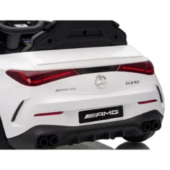 Macchina Elettrica per Bambini 12V Maserati Folgore Bianco Telecomando