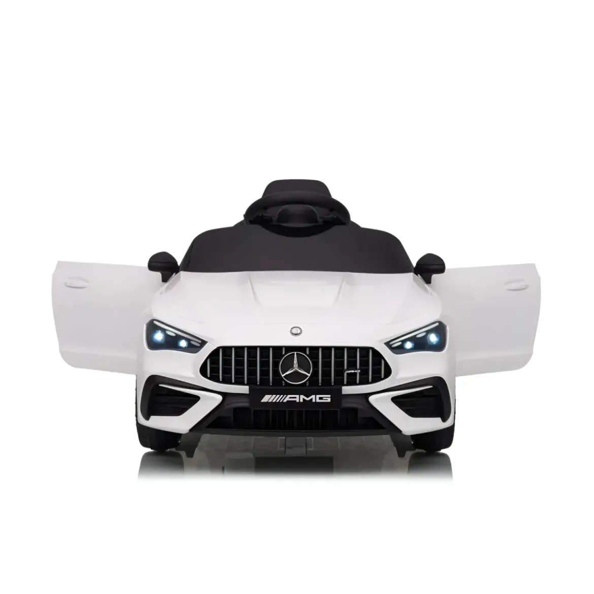 Macchina Elettrica per Bambini 12V Maserati Folgore Bianco Telecomando