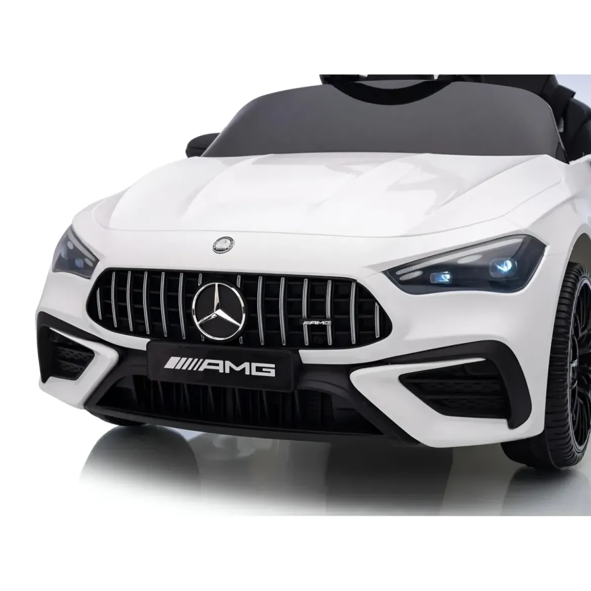 Macchina Elettrica per Bambini 12V Maserati Folgore Bianco Telecomando