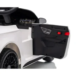 Macchina Elettrica per Bambini 12V Maserati Folgore Bianco Telecomando