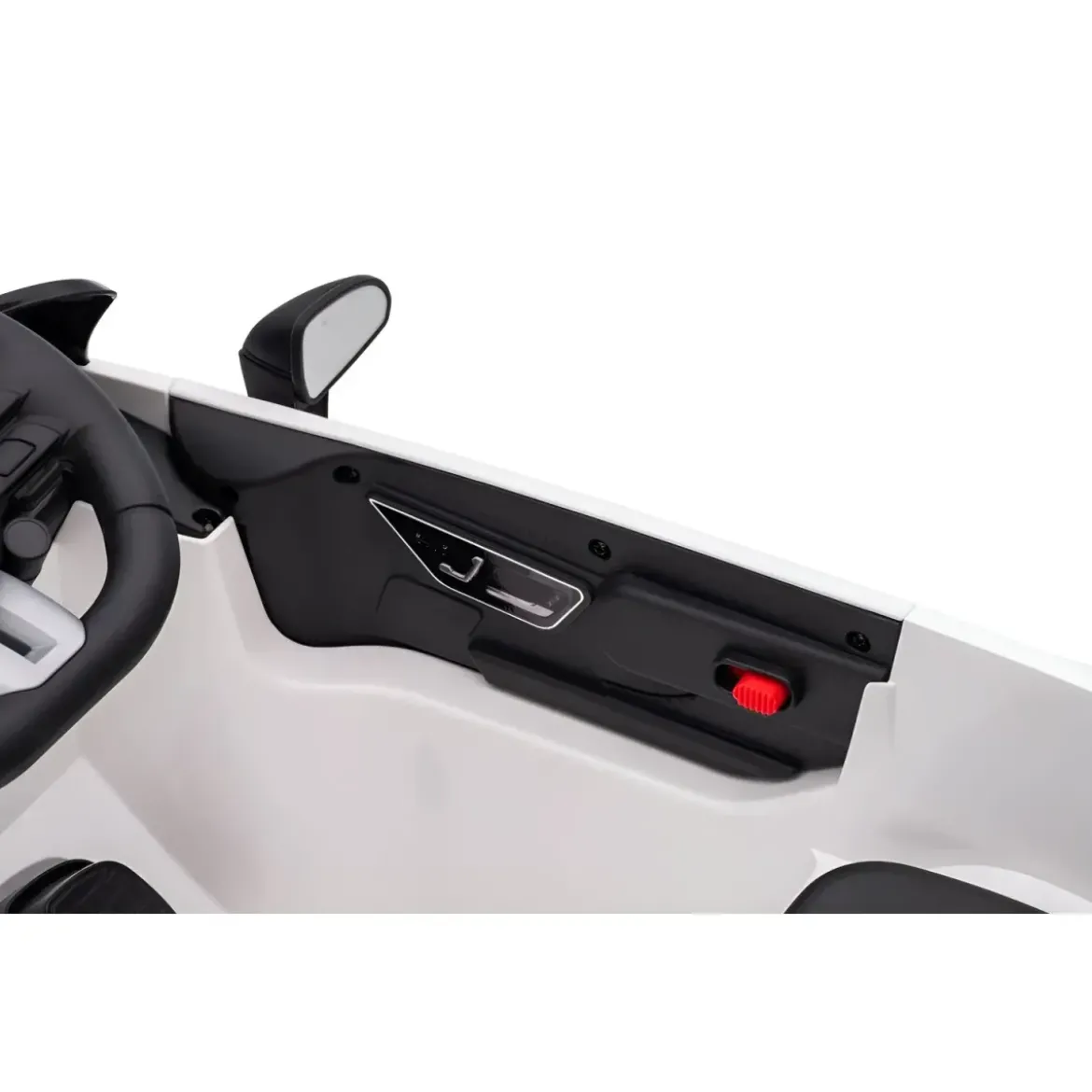 Macchina Elettrica per Bambini 12V Maserati Folgore Bianco Telecomando
