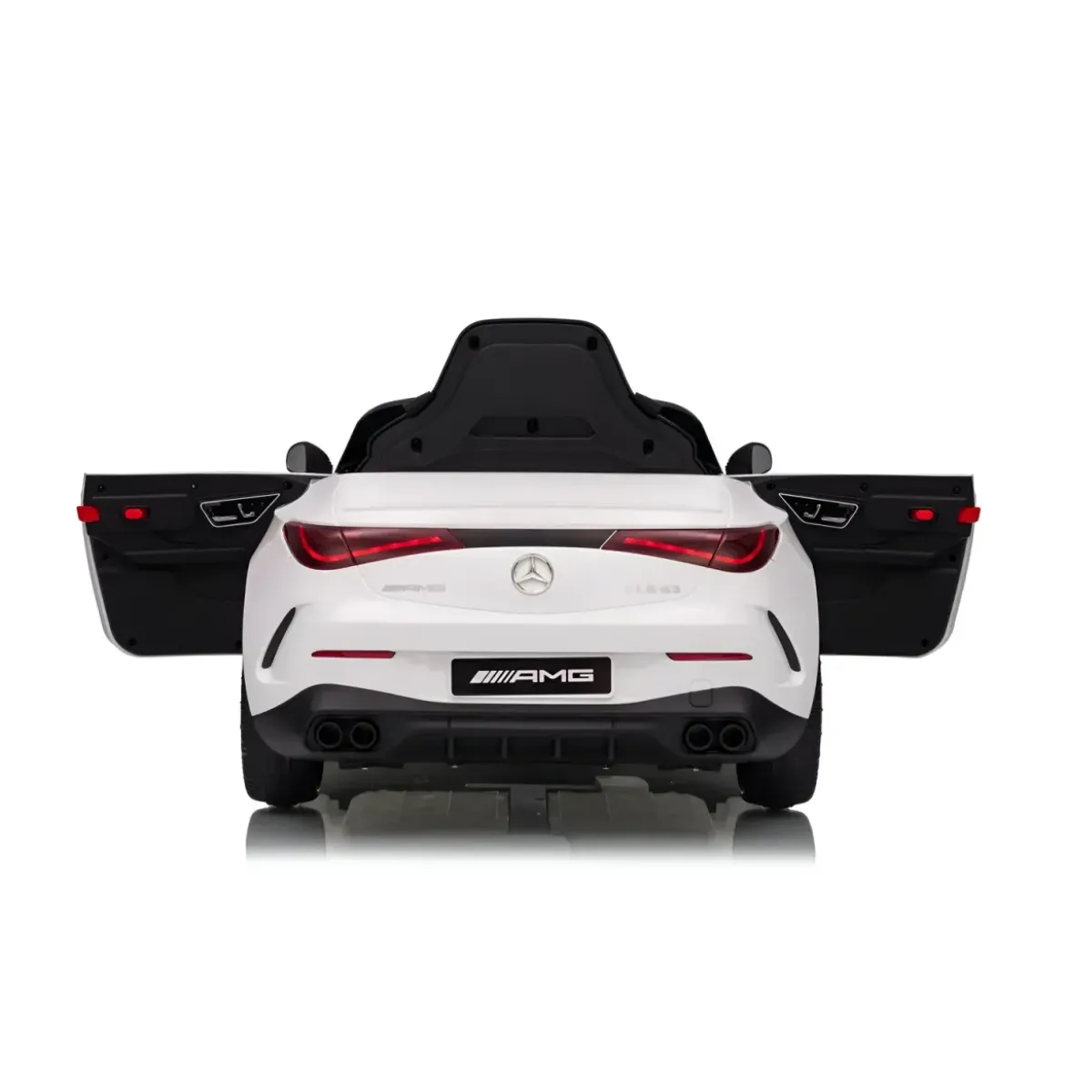 Macchina Elettrica per Bambini 12V Maserati Folgore Bianco Telecomando