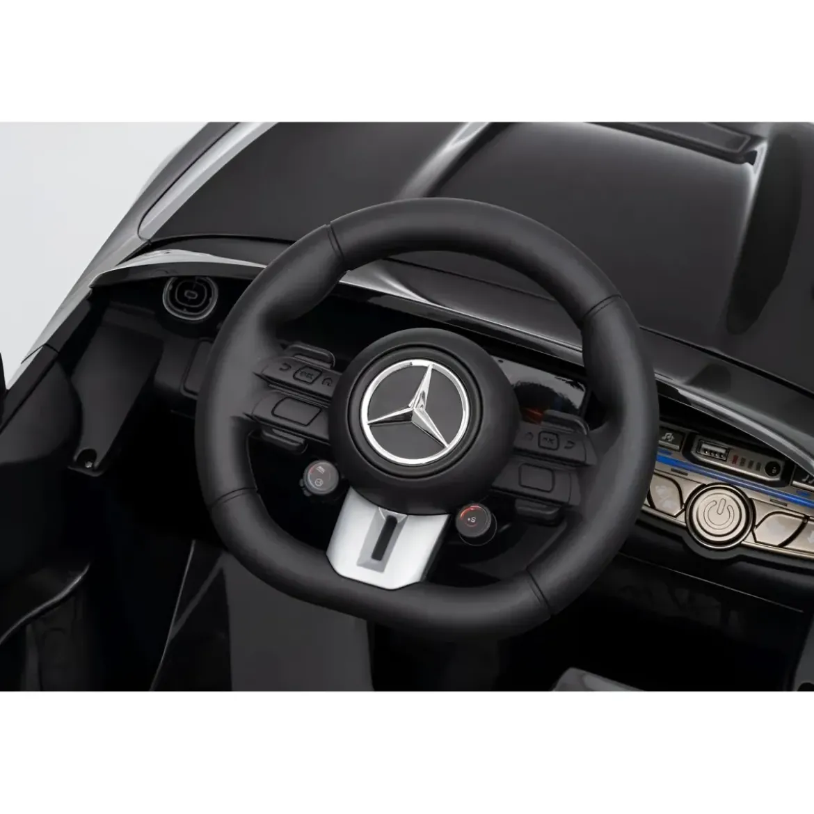 Macchina Elettrica per Bambini 12V Maserati Folgore Nero Telecomando