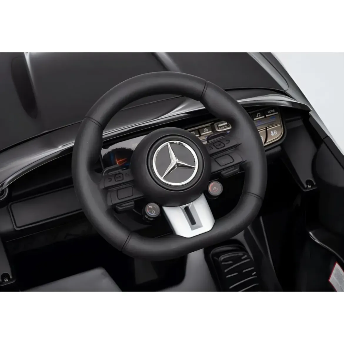 Macchina Elettrica per Bambini 12V Maserati Folgore Nero Telecomando