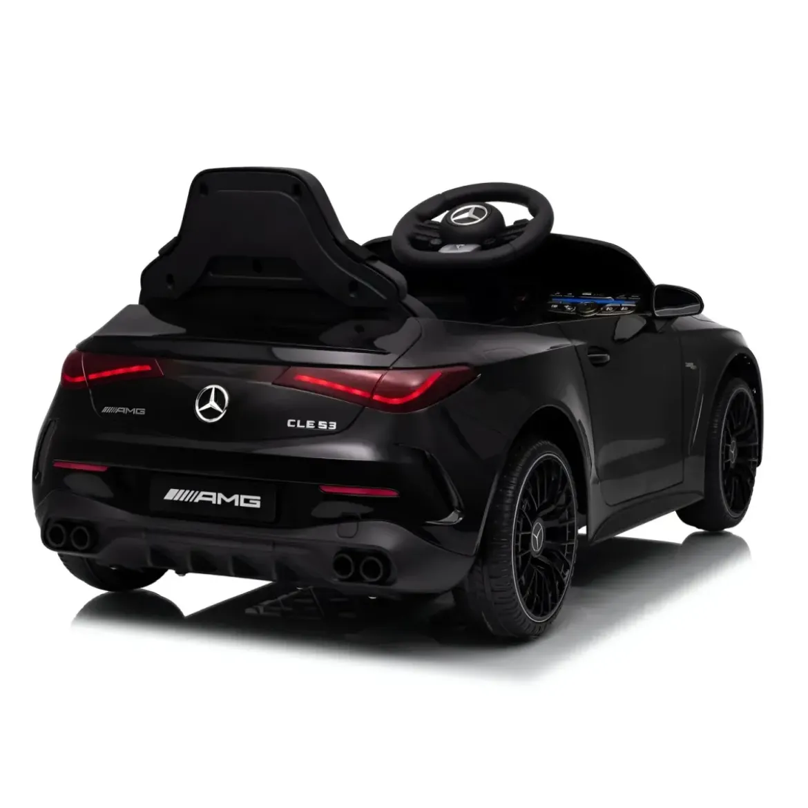 Macchina Elettrica per Bambini 12V Maserati Folgore Nero Telecomando