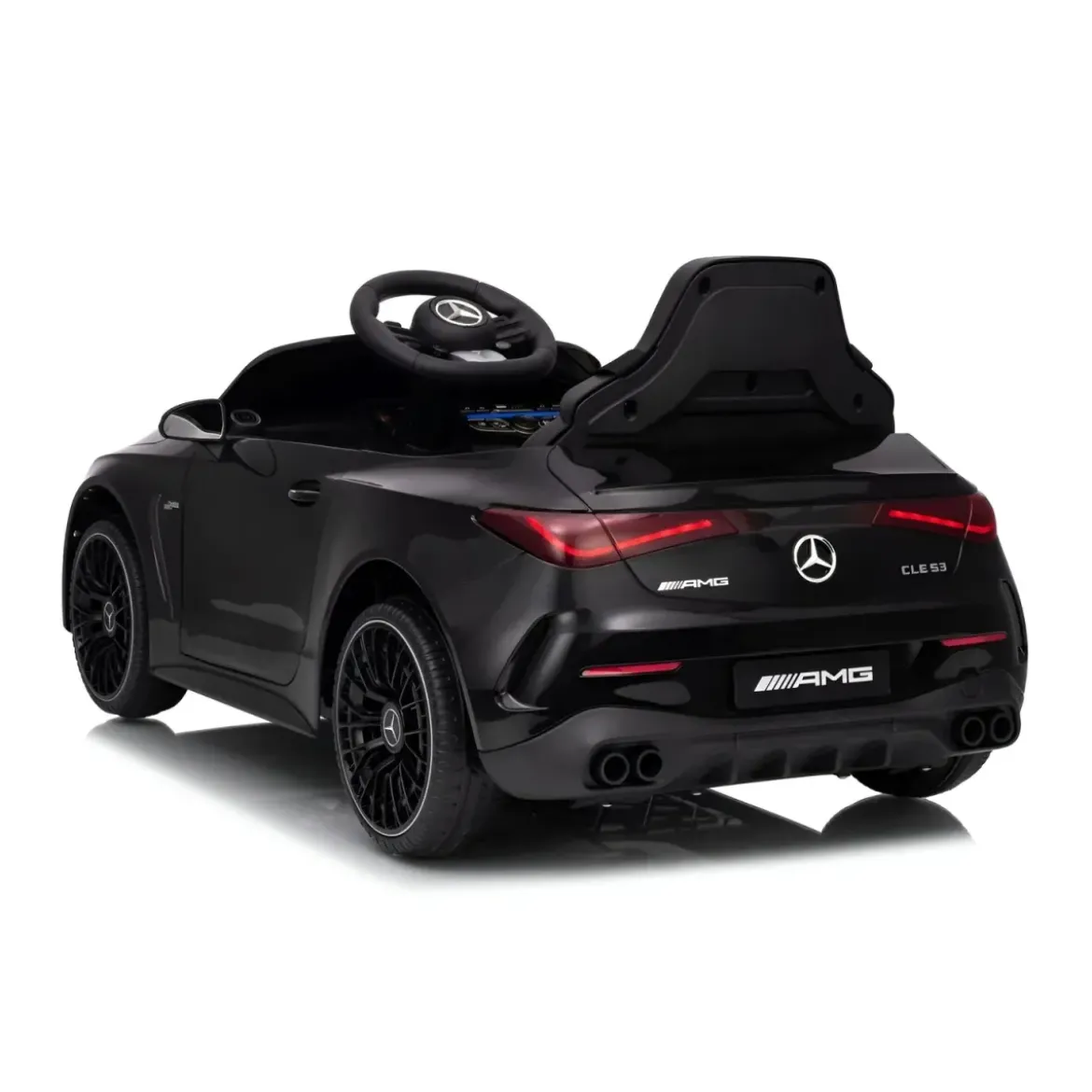 Macchina Elettrica per Bambini 12V Maserati Folgore Nero Telecomando