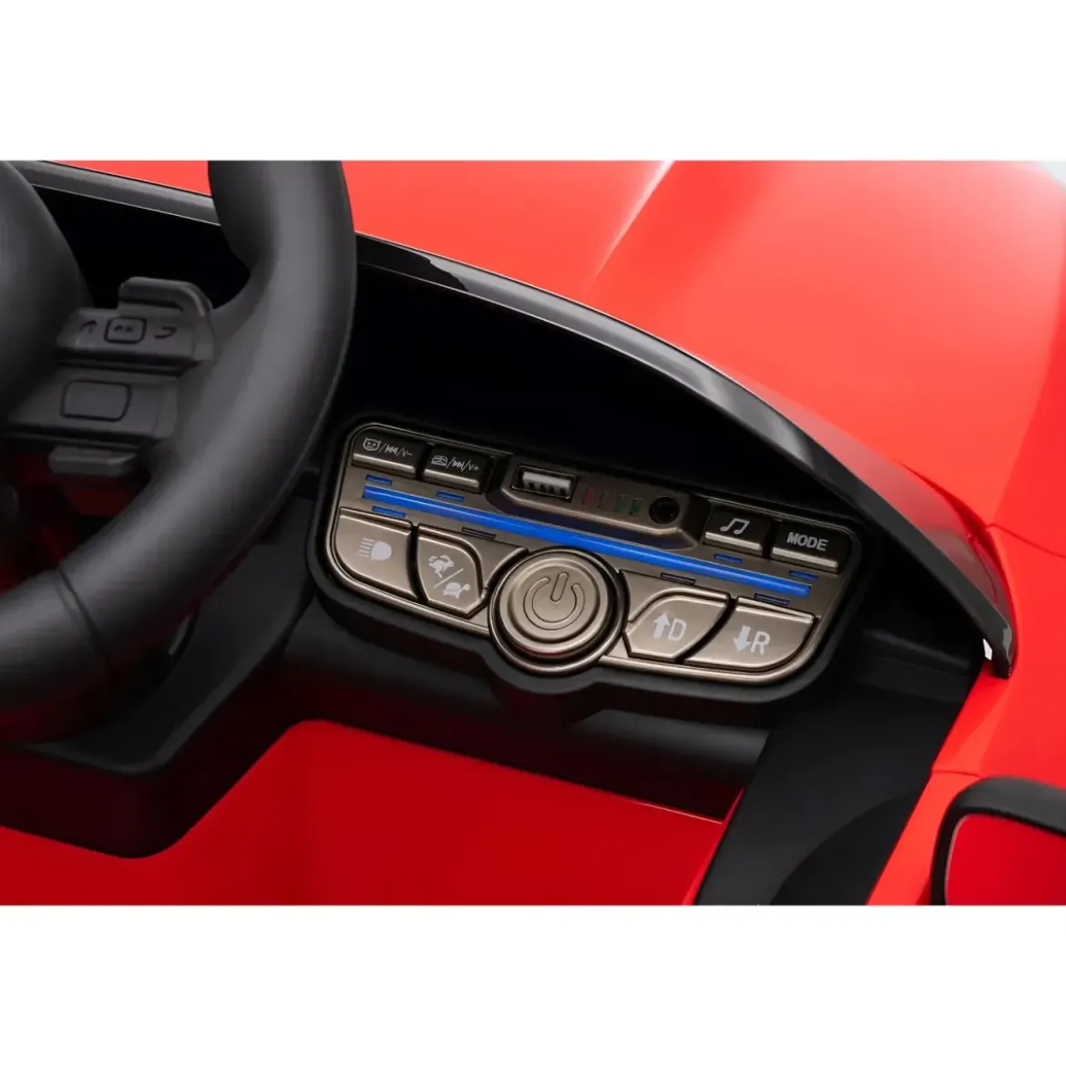 Macchina Elettrica per Bambini 12V Maserati Folgore Rosso Telecomando