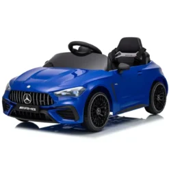 Macchina Elettrica per Bambini 12V Maserati Folgore Blu Telecomando