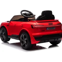 Macchina Elettrica per Bambini Audi Q8 Rosso Luci LED e Telecomando