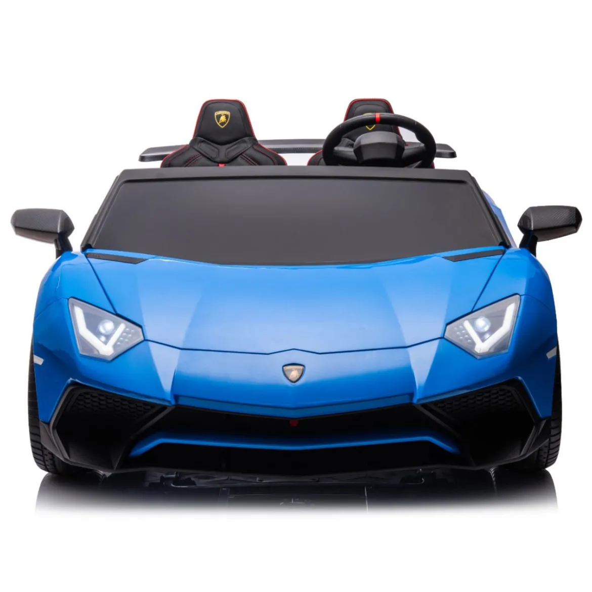 Macchina Elettrica per Bambini Lamborghini Blu Aventador SVJ BIG Full