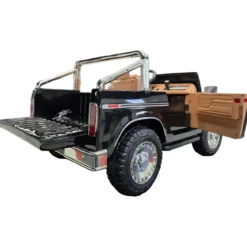 Macchina Elettrica per Bambini 24V Nero 2 Posti Ford F-150 Telecomando