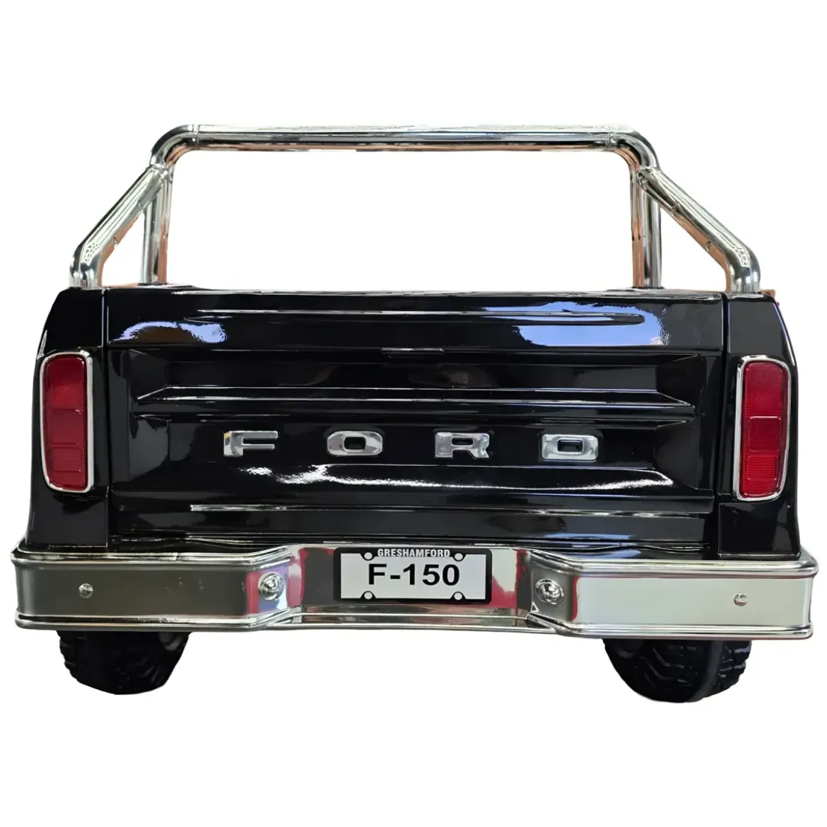 Macchina Elettrica per Bambini 24V Nero 2 Posti Ford F-150 Telecomando