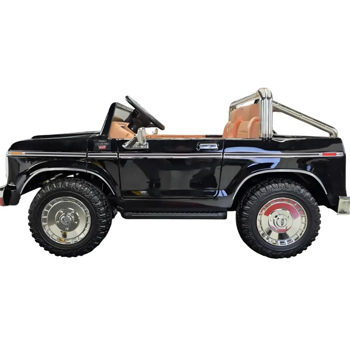 Macchina Elettrica per Bambini 24V Nero 2 Posti Ford F-150 Telecomando