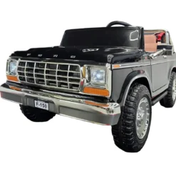Macchina Elettrica per Bambini 24V Nero 2 Posti Ford F-150 Telecomando