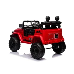 Macchina Elettrica per Bambini Toyota Cruiser Rossa Auto a Batteria 12 V